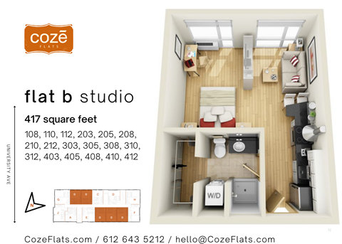 Flat B Floor Plan
